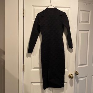 Black Cut Out Jonathan Simkhai Dress NWOT